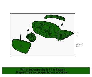 Kia Optima Oem New Kia Optima Right Side Mirror