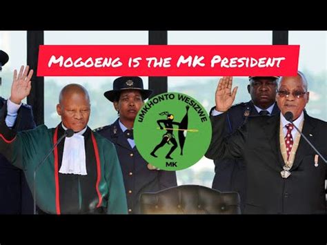 It S Been Finally Confirmed Chief Justice Mogoeng Mogoeng Is The Mk