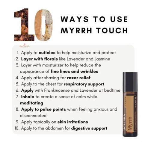 DoTERRA Myrrh Touch 10ml Roller Desert Naturals DoTERRA Essential