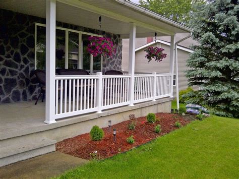 Nice Front Porch Railing Kit Monmouth Blues Home with regard to sizing ...