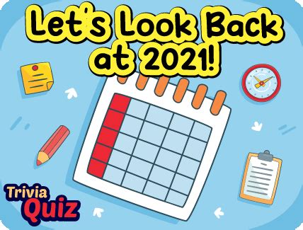 Let's Look Back at 2021! - Trivia Quiz - Tinkle