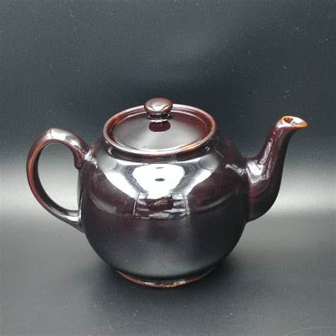 Large Brown Betty Teapot 7 Cup Sadler Teapot England Mid Etsy Tea