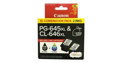 Genuine Canon Pg Xl Cl Xl Black Colour Ink Value Pack Printzone