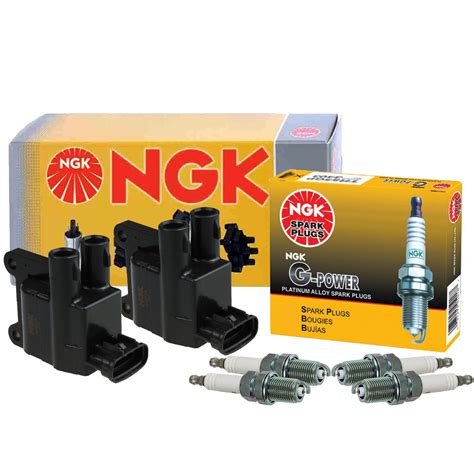 Ngk Ignition Coil G Power Platinum Spark Plugs Kit For Camry Rav