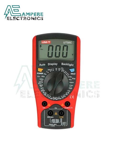 Ut50c Digital Multimeter Uni T Ampere Electronics