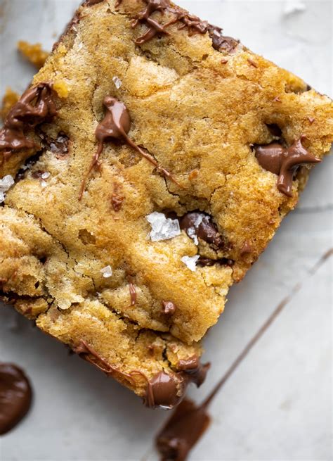 Chocolate Chip Cookie Bars Brown Butter Chocolate Chip Cookies Bars