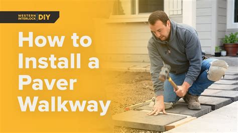 How To Install A Concrete Stepping Stone Walkway Youtube