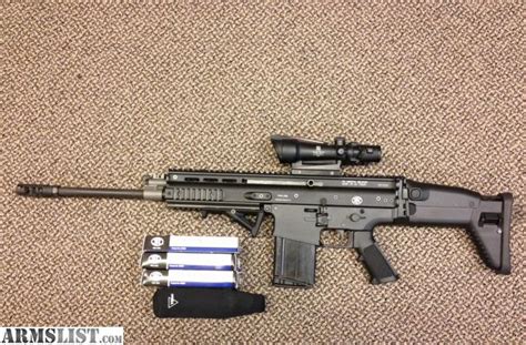 Armslist For Sale Fn Herstal Scar 17s Heavy Barrel With Trijicon Acog Nib