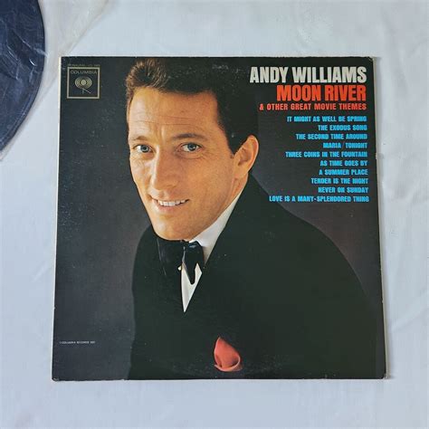 Andy Williams Moon River And Other Great Movie Themes 1962 Vintage