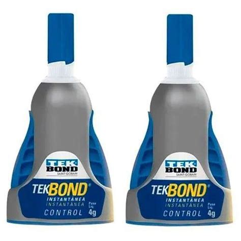 Cola Instantânea Control Tek Bond 4g Bico Antientupimento Cola