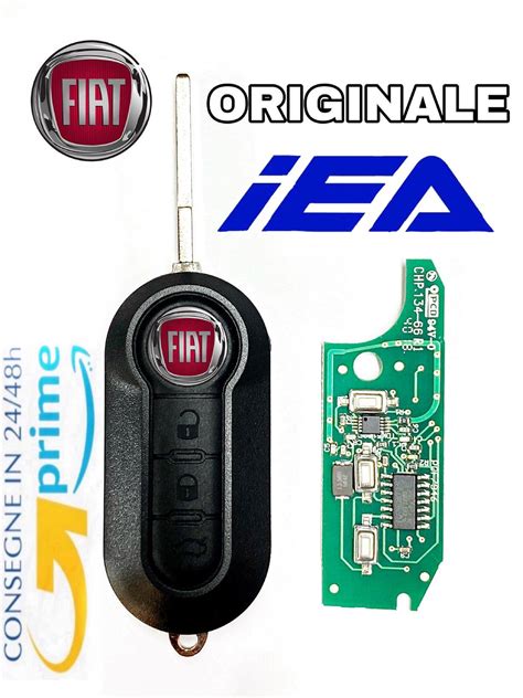 Chiave Elettronica Originale IEA Delphi PER FIAT 500 2022 Chiave