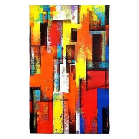 Modern Art Hand Painted Canvas Painting, Size: 24 X 30 Inch at Rs 20000 in Gurgaon