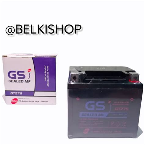 Aki Motor Honda Vario 125 Techno FI CW CBS GTZ7S GS Accu Kering MF