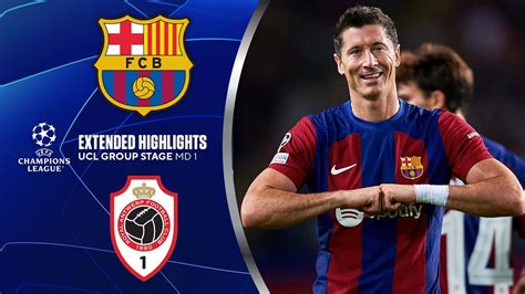 Barcelona Vs Antwerp Extended Highlights UCL Groups Stage MD 1 CBS