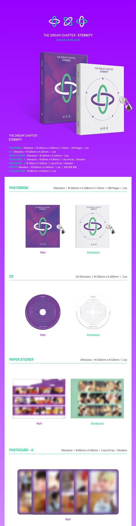 Txt Dream Chapter Eternity Set Kpop Store In Usa