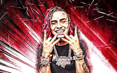 Lil Pump Grunge Art American Rapper Music Stars Gazzy Garcia