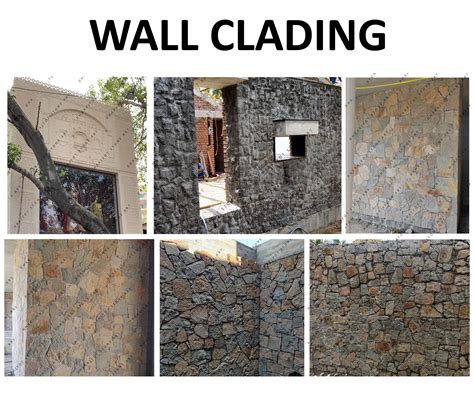 Black Basalt Stone Wall Cladding For Multipurpose Decor Available In