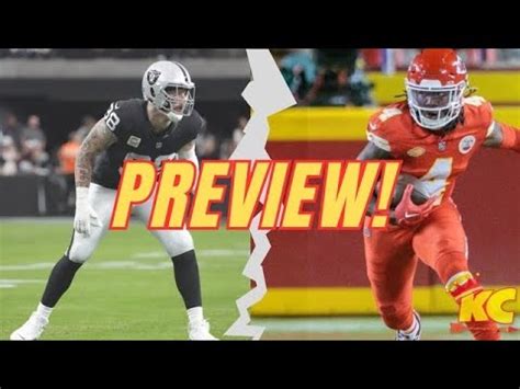 The Las Vegas Raiders Feeling CONFIDENT Vs Chiefs Kansas City