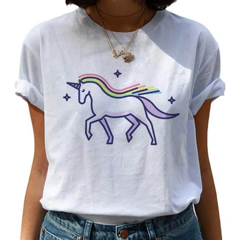 Venta Camisetas De Unicornio Para Mujer En Stock