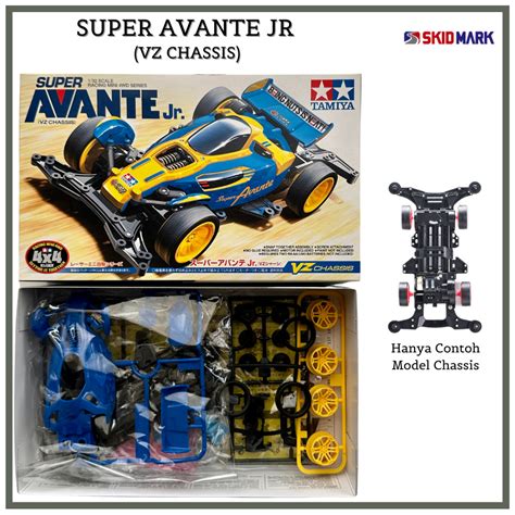 Jual Mobil Rakit Tamiya Mini Wd Super Avante Jr Vz Chassis Original