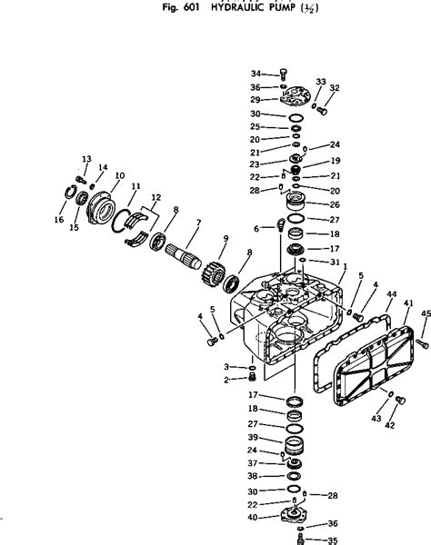 706 66 42001 Komatsu PUMP SUB ASS Y