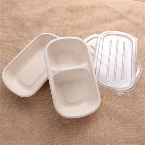 Disposable Food Container Tableware Biodegradable Wheat Straw Lunch Box