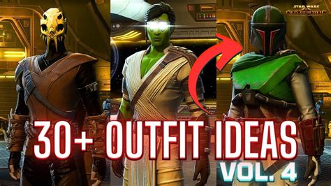 SWTOR Outfit Showcase Vol. 4 | 30+ Star Wars Looks to Inspire You - YouTube