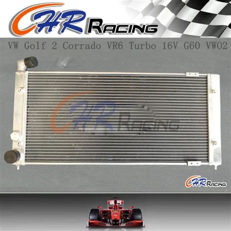 ALUMINUM RADIATOR FOR Volkswagen VW Golf 2 Corrado VR6 Turbo 150 00