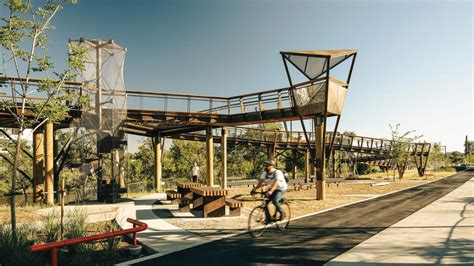 Wenk Associates And Tres Birds Design An Elevated Walkway In A Nature