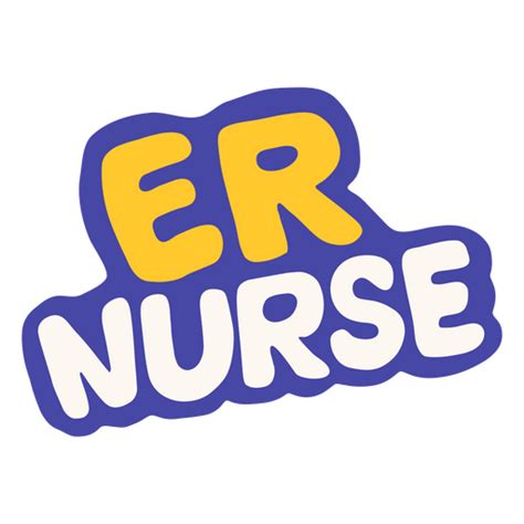 Er Nurse Logo Png And Svg Design For T Shirts