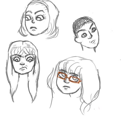 Faces Practice By Meghandawson On Deviantart