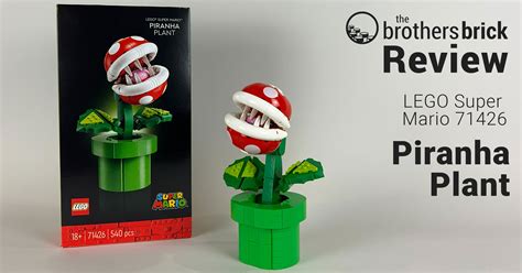 LEGO Super Mario 71426 Piranha Plant Review Hero The Brothers Brick