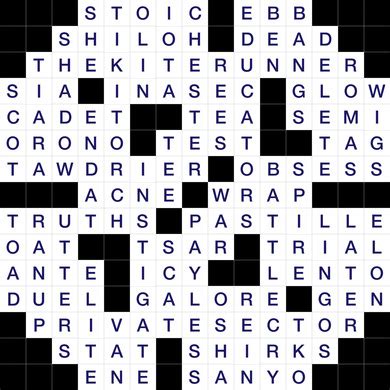 Daily Commuter Puzzles Daily Commuter Crossword Answers