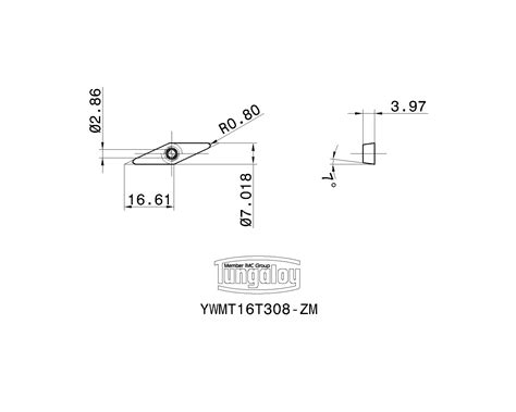 Tungaloy Cutting Tools Metal Working Tools YWMT ZM 6998649