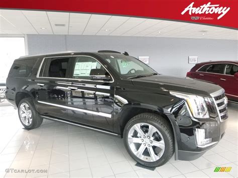 2018 Black Raven Cadillac Escalade Esv Premium Luxury 4wd 126464202 Photo 1