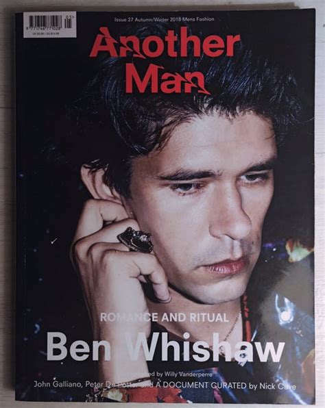 Another Man Magazine 17 Fall Winter 2018 Ben Whishaw Willy Vanderperr