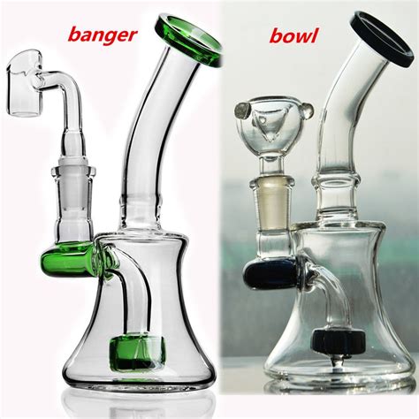 2020 Recycler Bong Mini Dab Rigs Smoking Pipe Heady Glass Bong