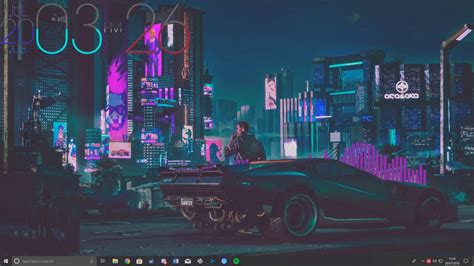 Small Cyberpunk 2077 Themed Rainmeter Desktop Rcyberpunkgame