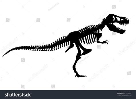 T Rex Skull Silhouette: Over 869 Royalty-Free Licensable Stock ...