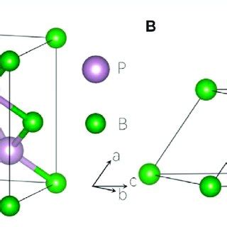 A B Crystal Structure Of Unit Cell And Primitive Cell Of Bp