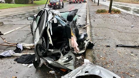 Lamborghini Crash Split In Half