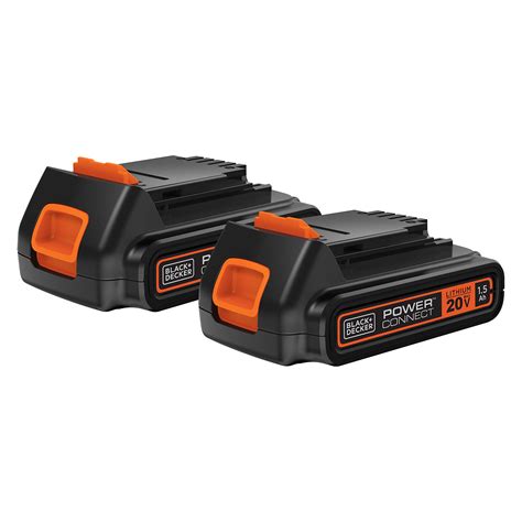 Buy Blackdecker 20v Max Powerconnect 15ah Lithium Ion Battery 2 Pk Lbxr20 Ope2 Online At