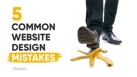 5 Most Common Website Design Mistakes Fronty