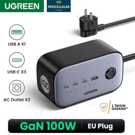 Jual Ugreen Diginest Pro Desktop Charger W Gan Adaptor Power Strip