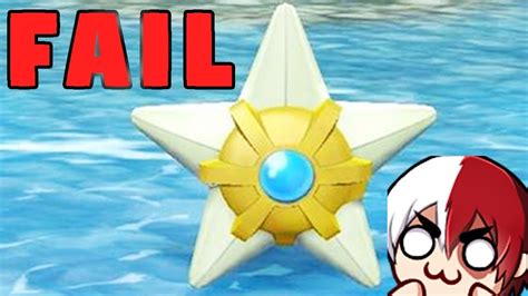 I FAILED A Shiny Staryu Shiny Staryu Live Reaction YouTube