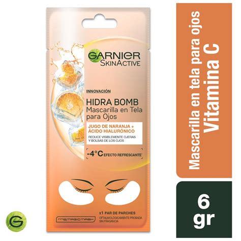 Garnier Skin Active Mascarilla En Tela Para Ojos Precio Rappi