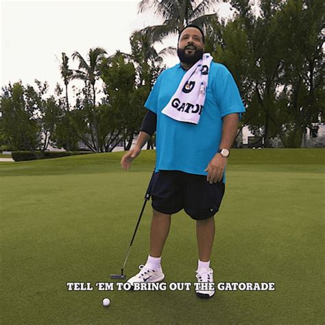 Golfing Dj Khaled GIF by Gatorade