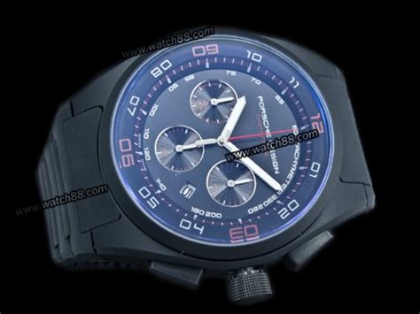 Replica Porsche Design Quartz Chronograph Pvd Mens Watch Ps