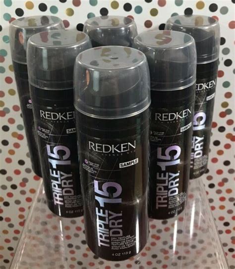 6x Redken Triple Dry 15 Dry Texture Finishing Spray 4oz Each 24oz Total Ebay