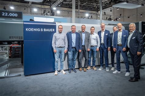 Drupa Silber Druck Modernisiert Maschinenpark Mit Technik Von Koenig